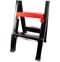 Подставка (Лестница-стремянка) красн-черн, P53, Folding car washing ladder